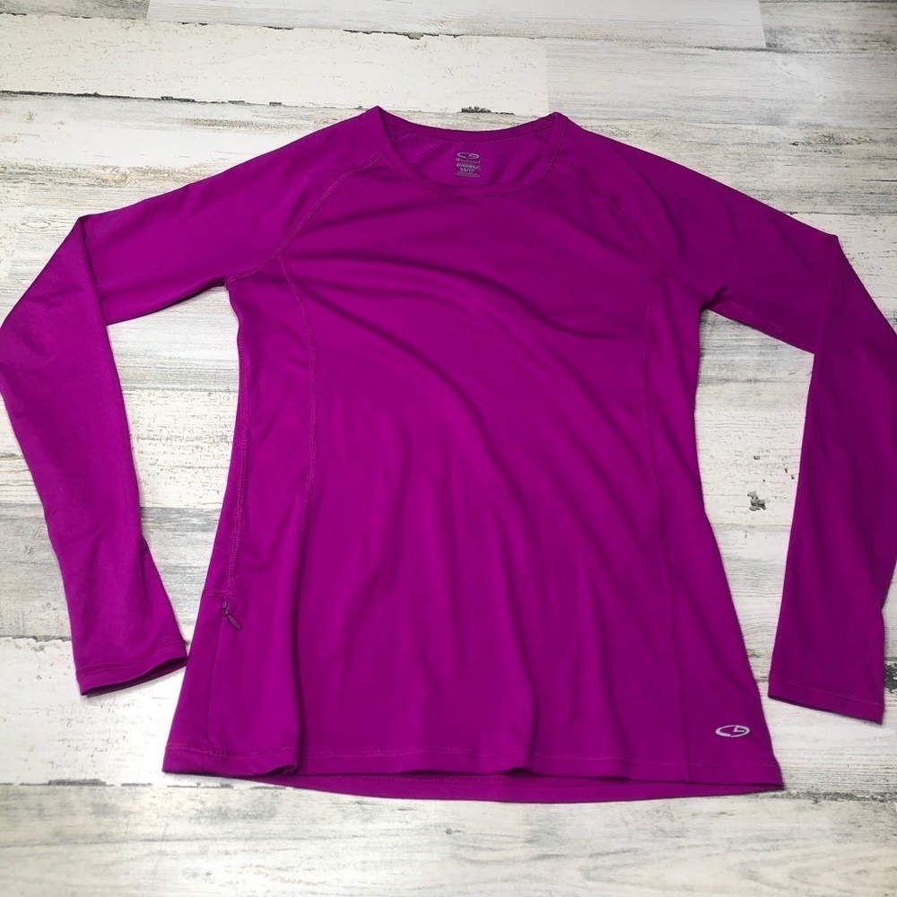 Champion pink workout shirt size XS long sleeve